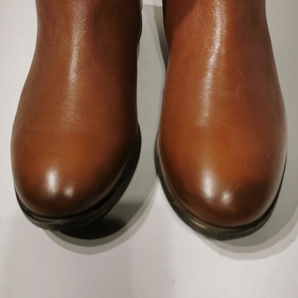 Tommy Hilfiger women's leather Brown boots - Picture 5 of 12